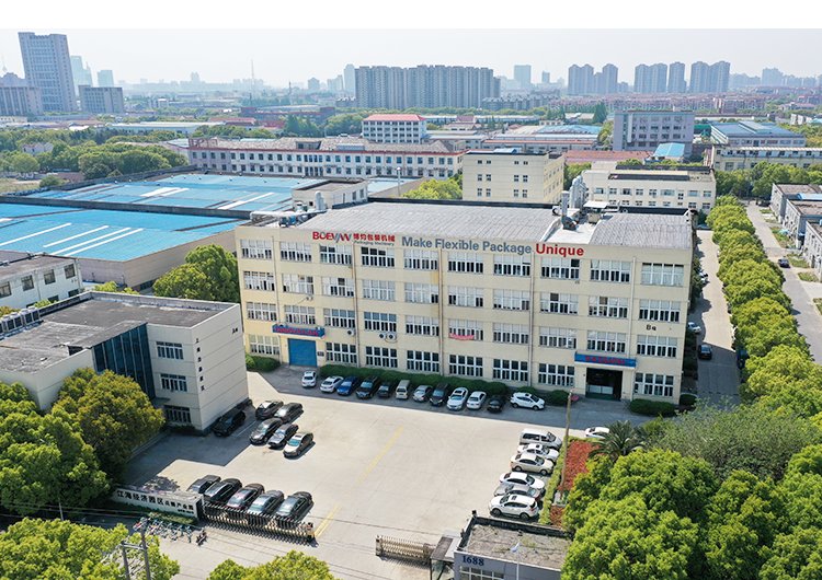 Boevan factory aerial view